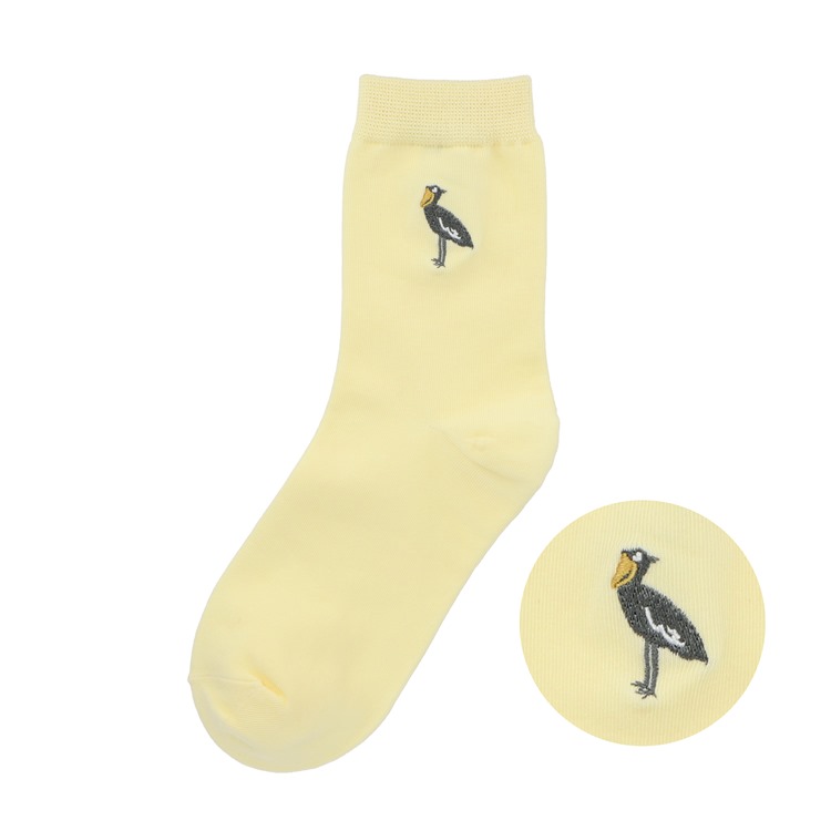 ポイントハシビロ　刺繍ソックス