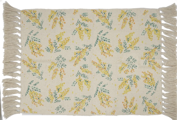 フロウミモザ　プリントマット