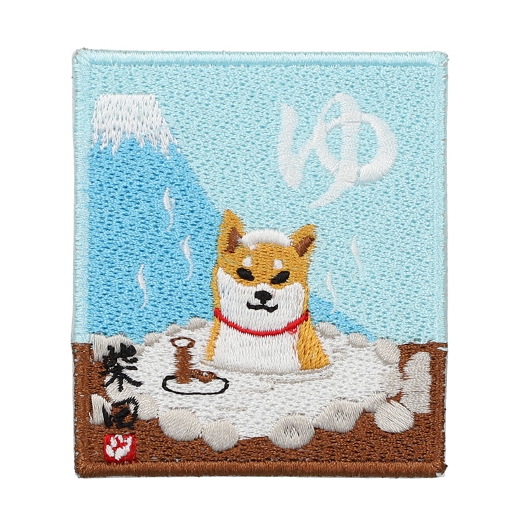 にほんのゆしばた　ワッペンシール(5個入り)