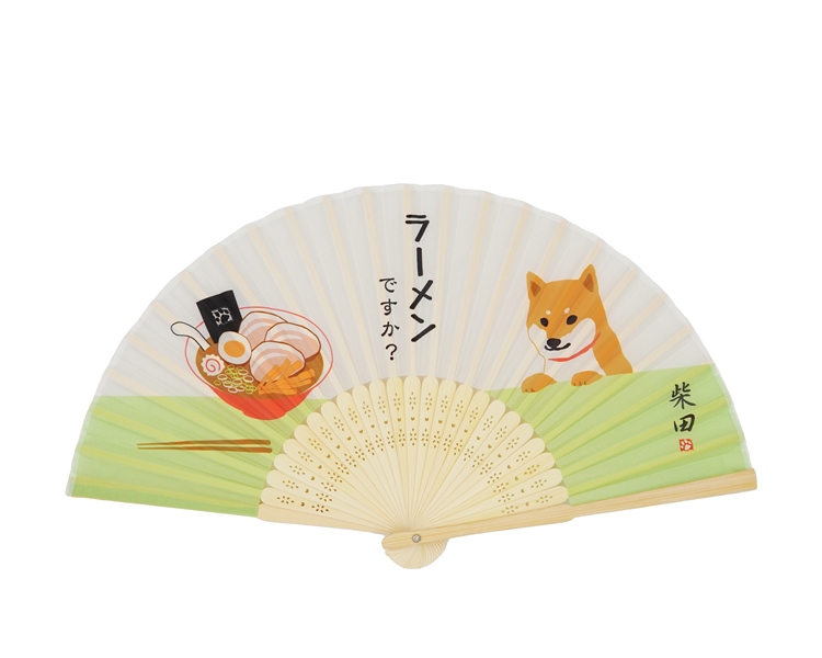 ラーメンですか　扇子