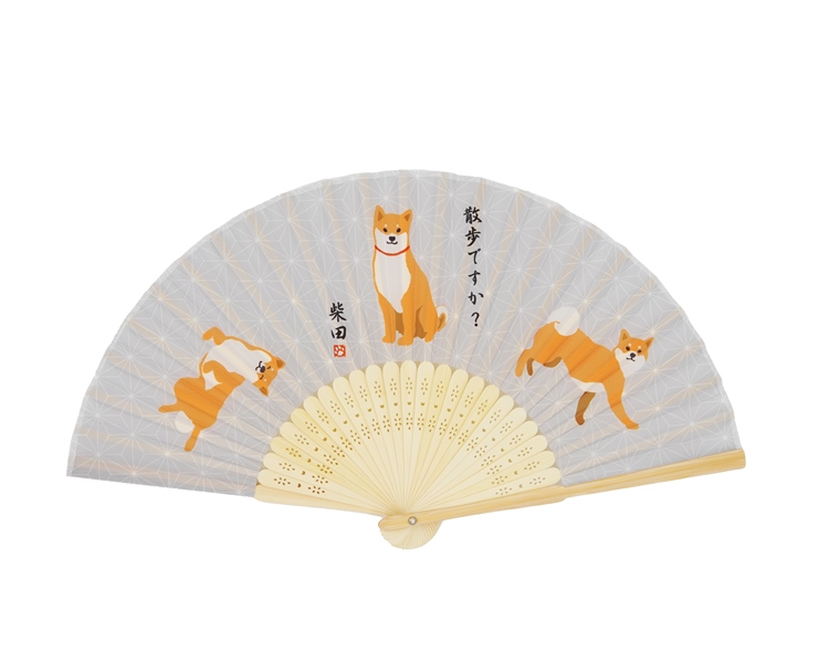 あさのはしばたさん　扇子