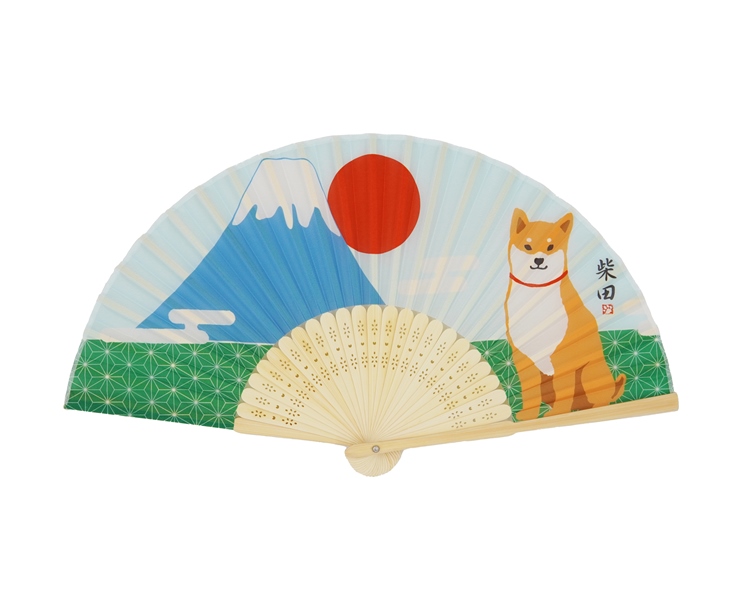 にほんのしばたさん　扇子