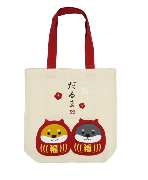 しばくろだるま　A4トート(2枚入り)