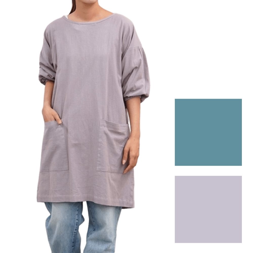 リップル　バルーン袖かっぽうぎ