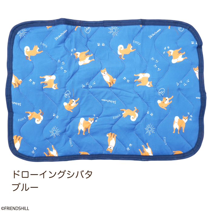 ドローイングしばた　ひんやり枕カバー