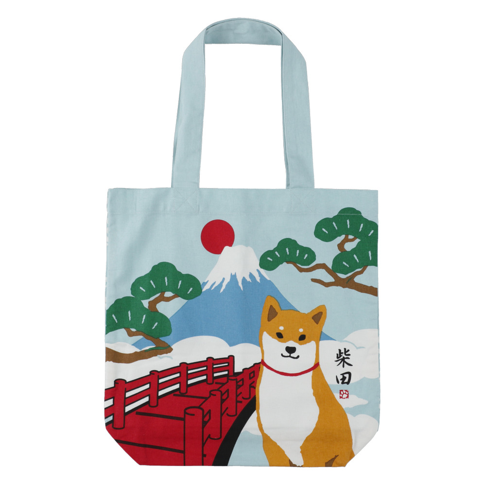 【11/中入荷】まつとふじしばた A4トート