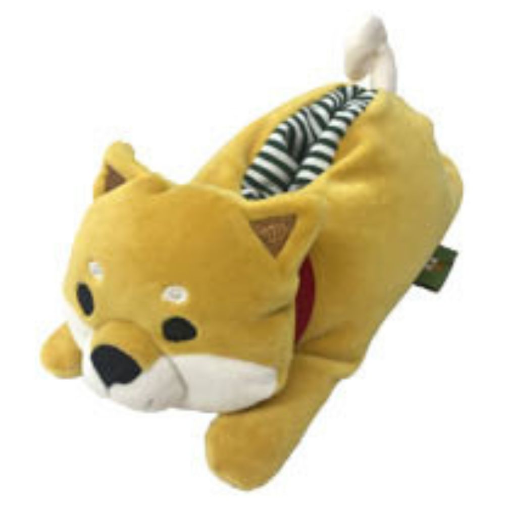 モチモチシバタサン　ポケットティッシュカバー