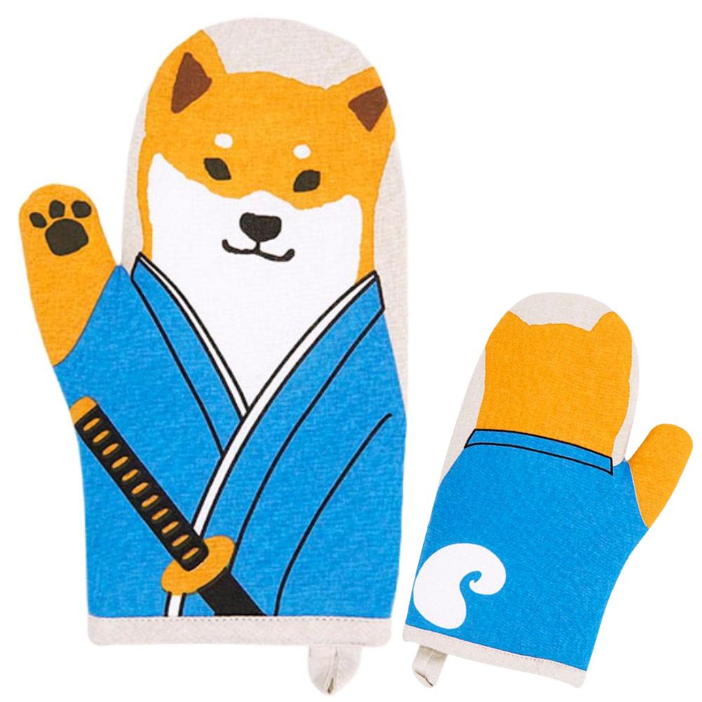 さむらいですか　ミトン(2枚入り)