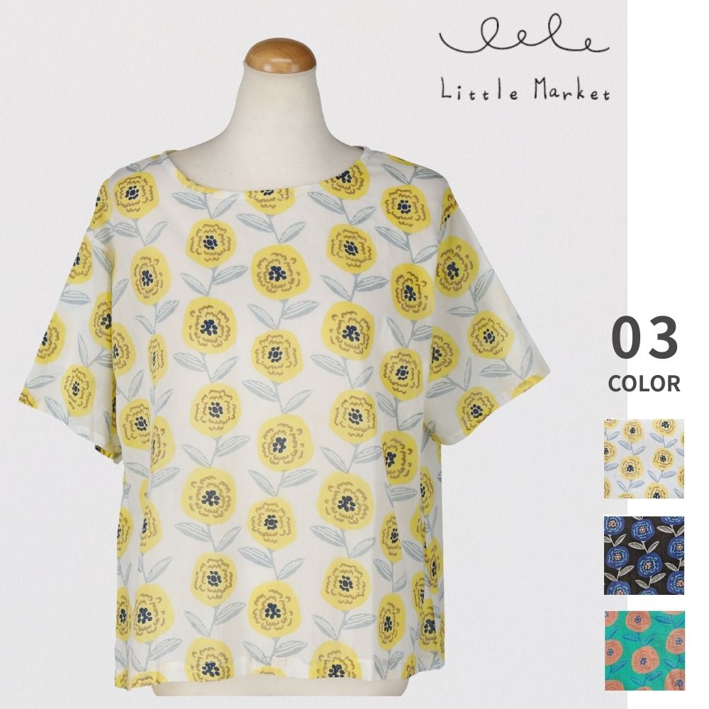 サークルフラワー　プルオーバー