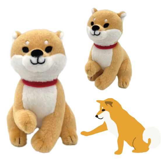 おてしば お座りぬいぐるみＳ