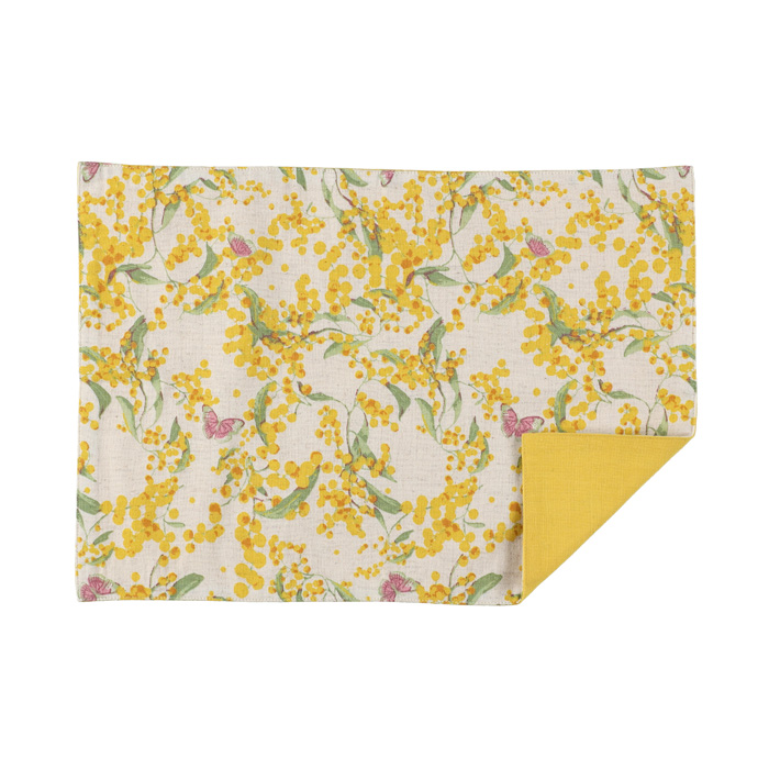 イエローパピヨン ランチマット