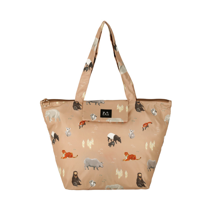 ズー ファスナー付トートバッグ