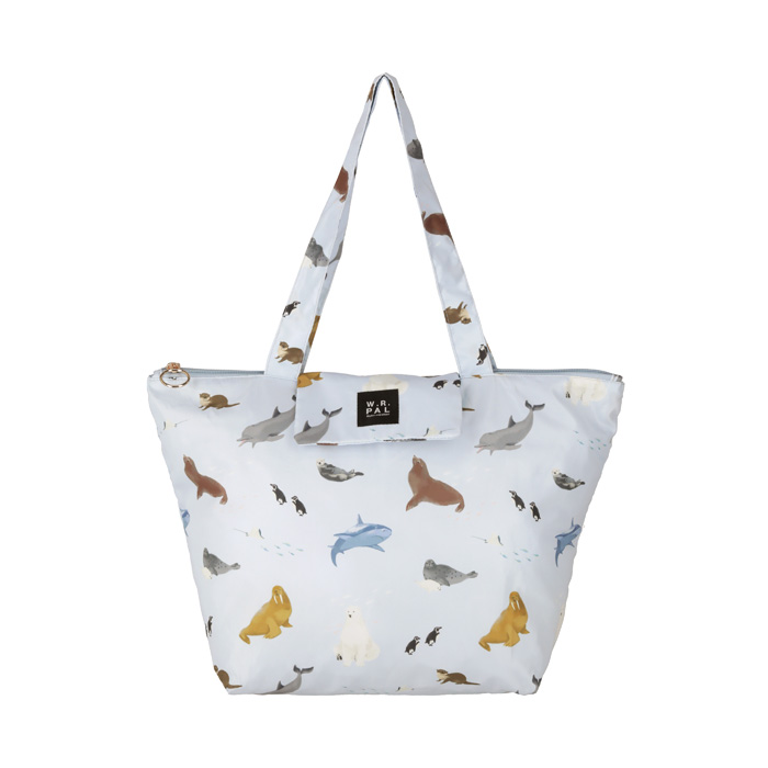 アクアパーク ファスナー付トートバッグ