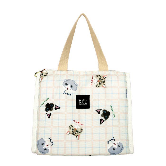 ミャウキャット スクエアランチバッグ