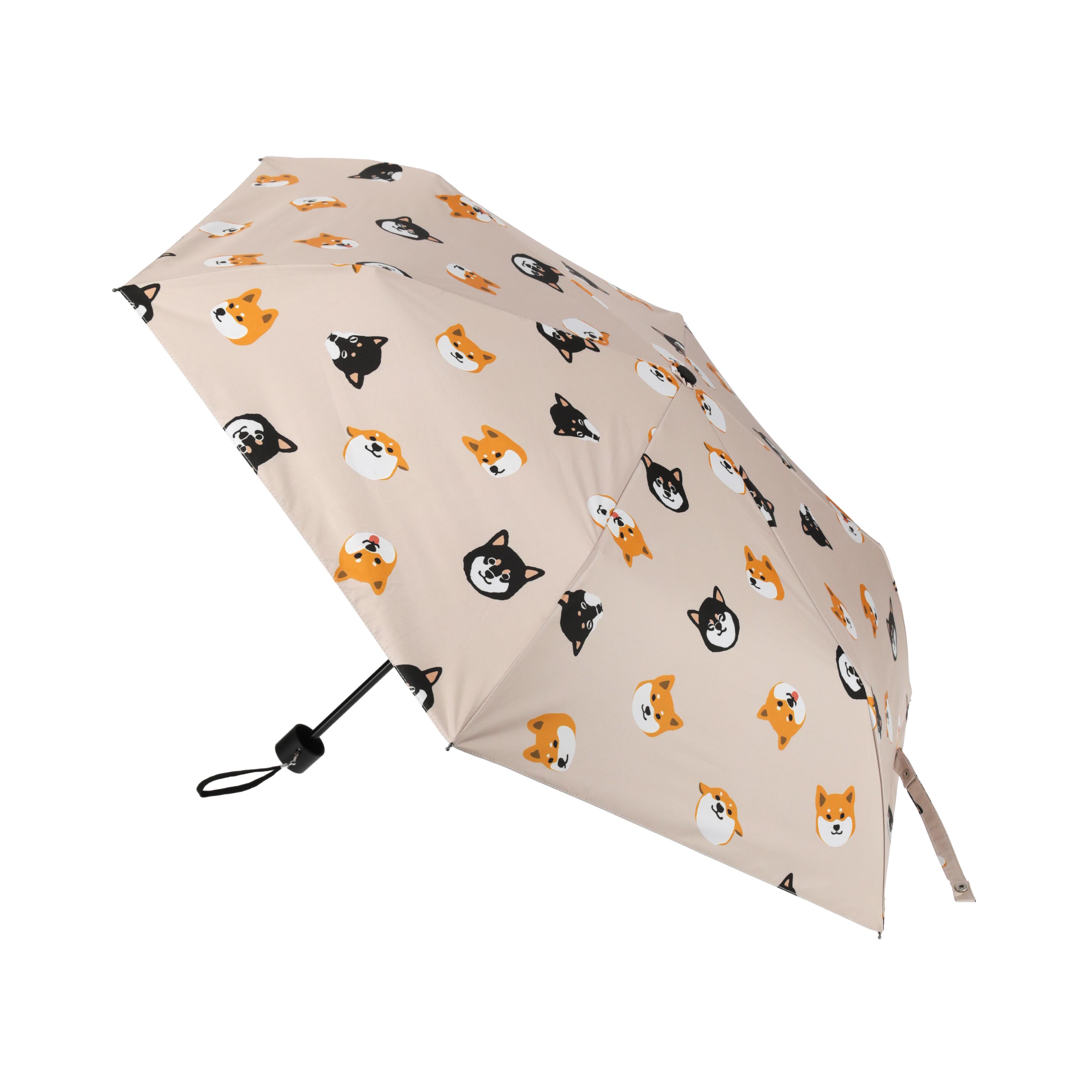 しばともフェイス 折りたたみ傘