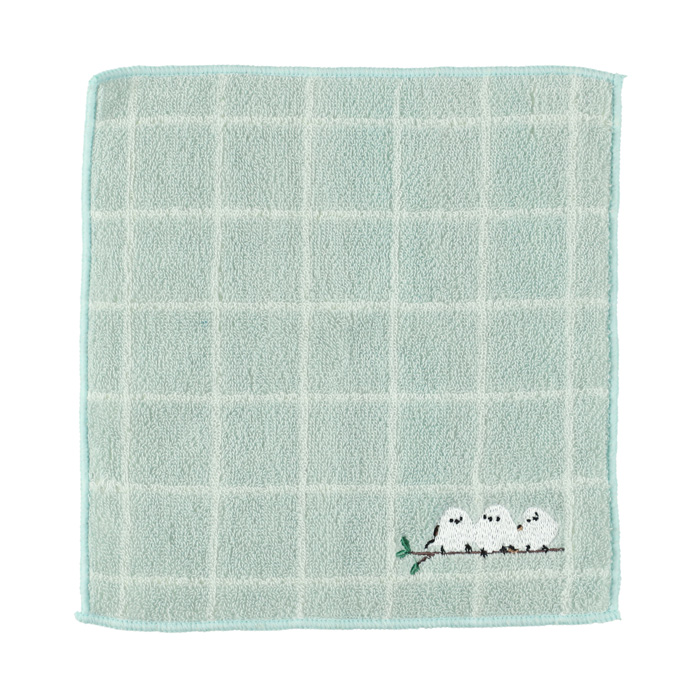 シマエナガダンゴ タオルハンカチ