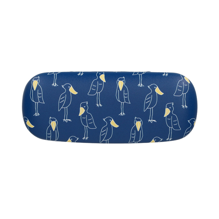 ハシビロコウポーズ メガネケース