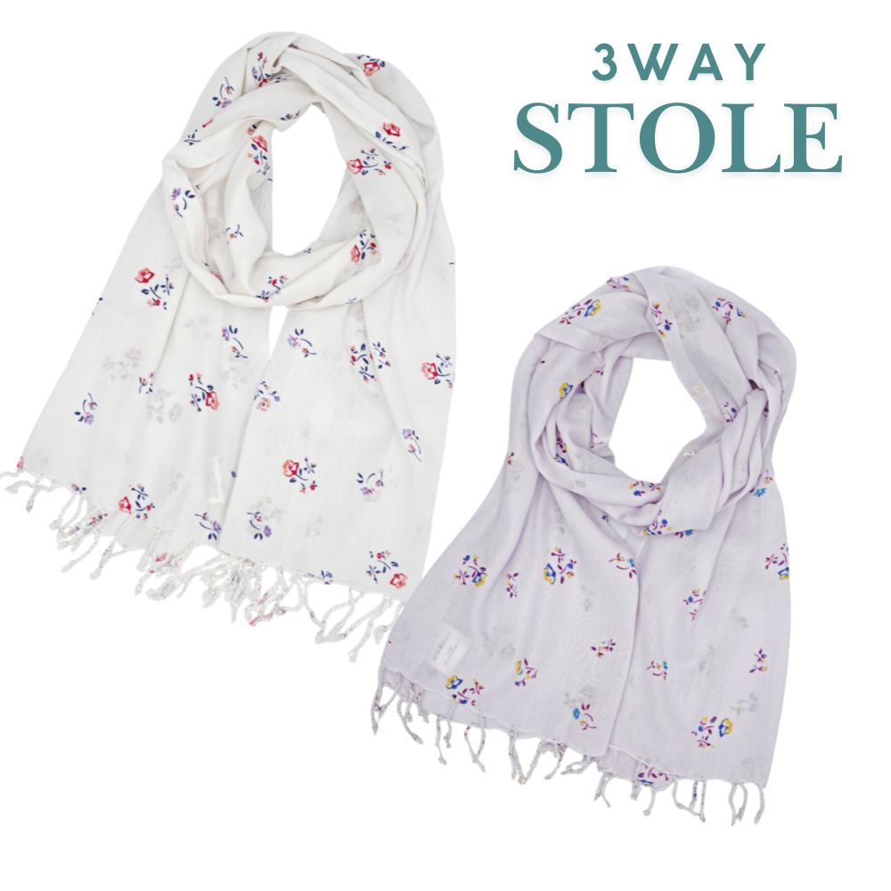 フラワーギャザリング ３ＷＡＹストール