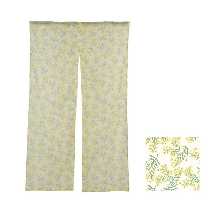 スプレッドミモザ ノレン