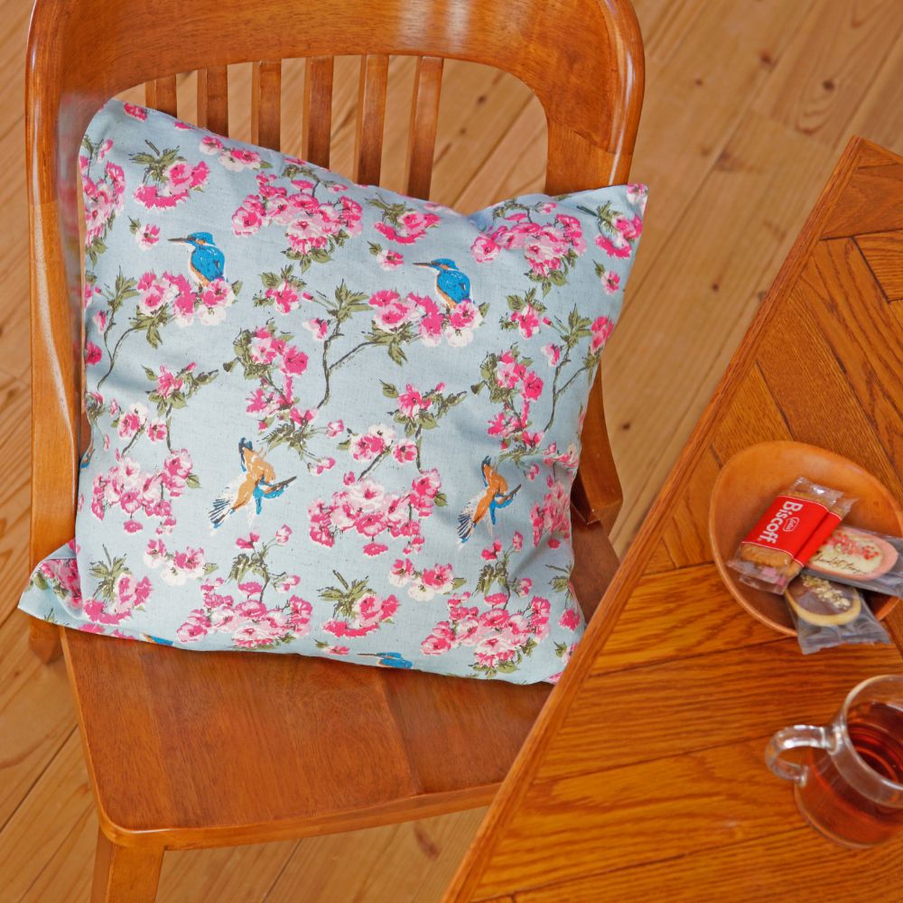 カワセミブルーム クッションカバー