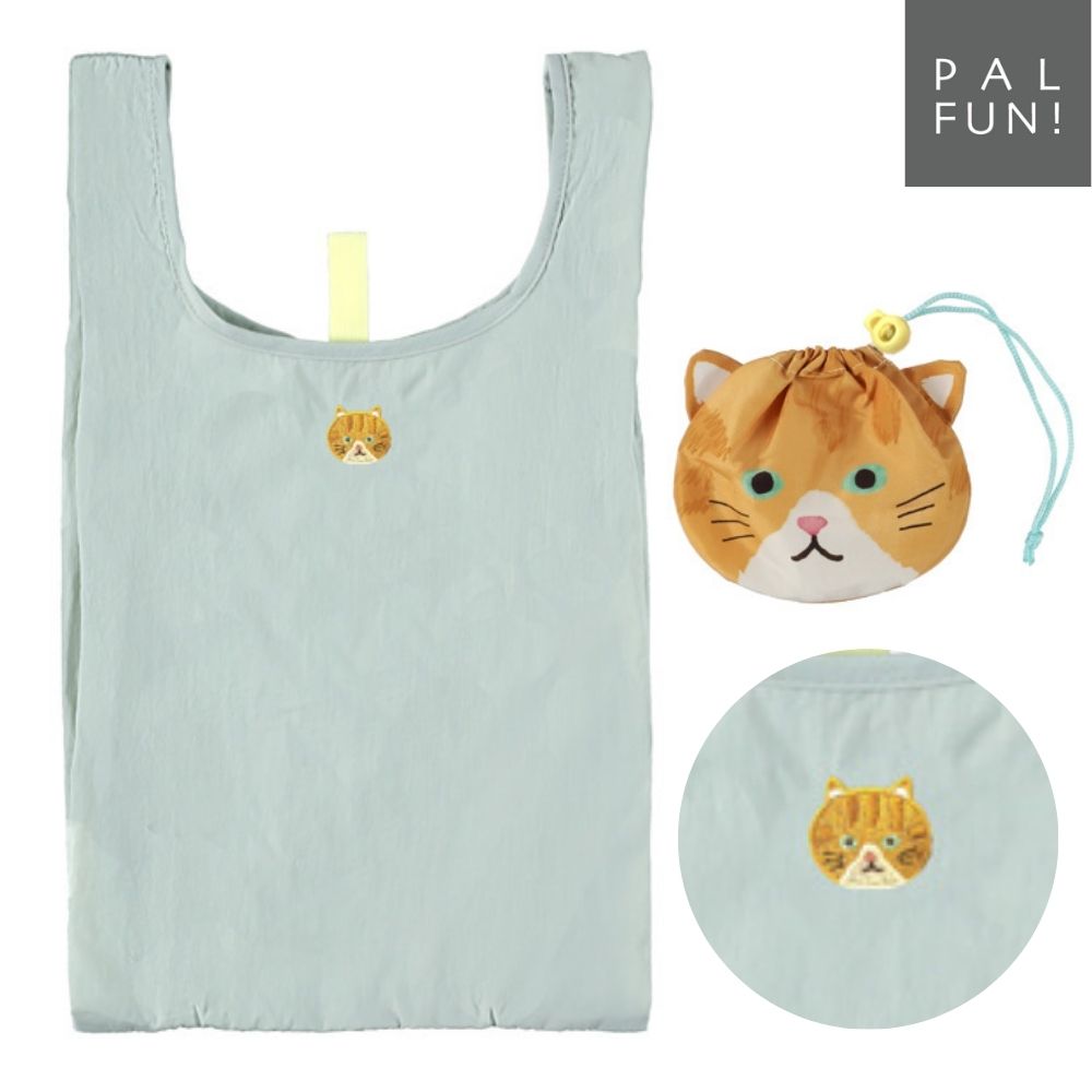 チャトラニャン 巾着付エコバッグＳ