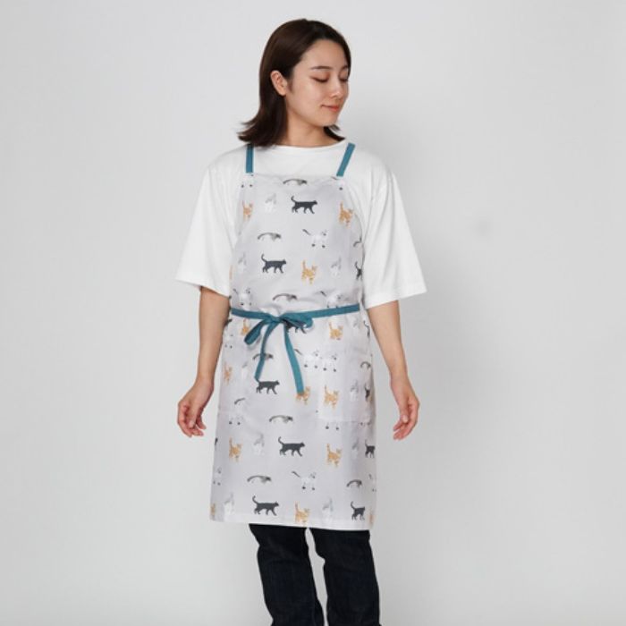 メニーキャット ショートエプロン