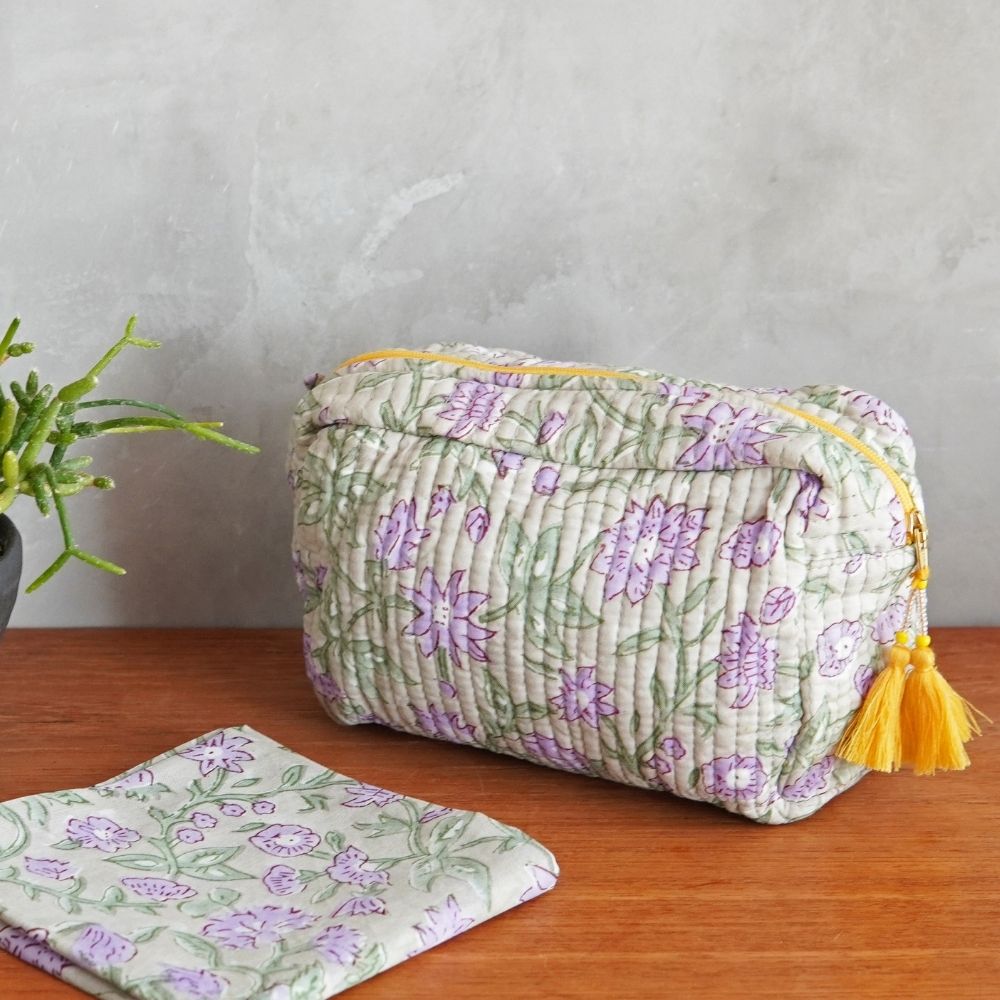 カヤ　マチ付ポーチ　(2枚入り)