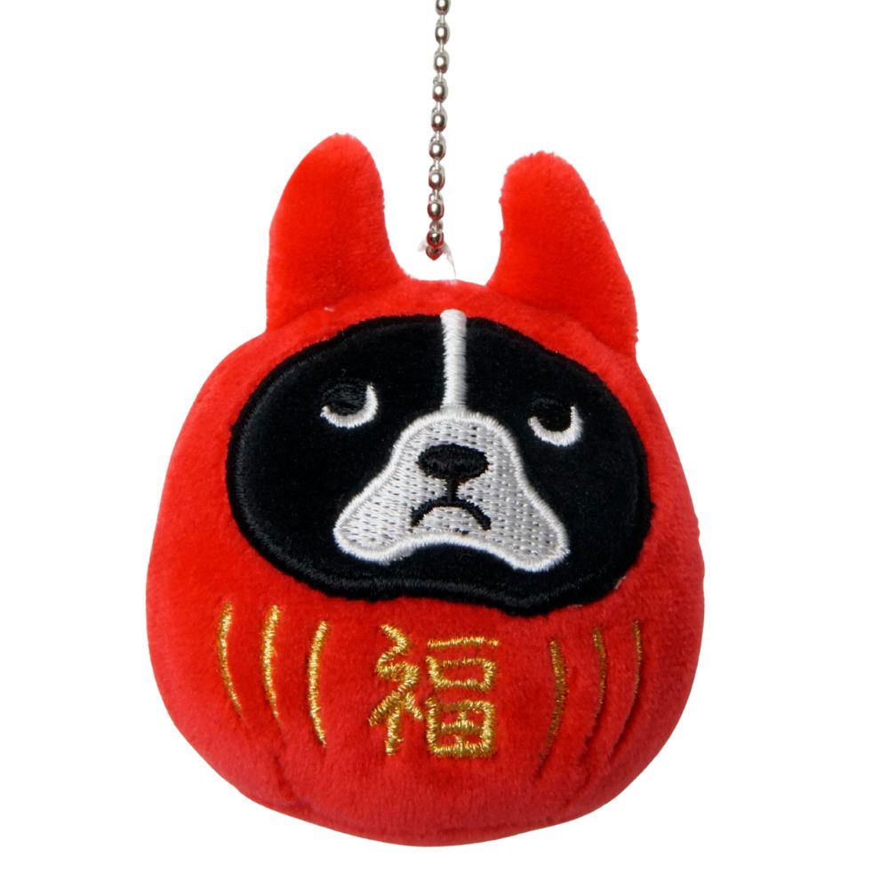 ブルトンダルマ　もちふわストラップ(5個入り)