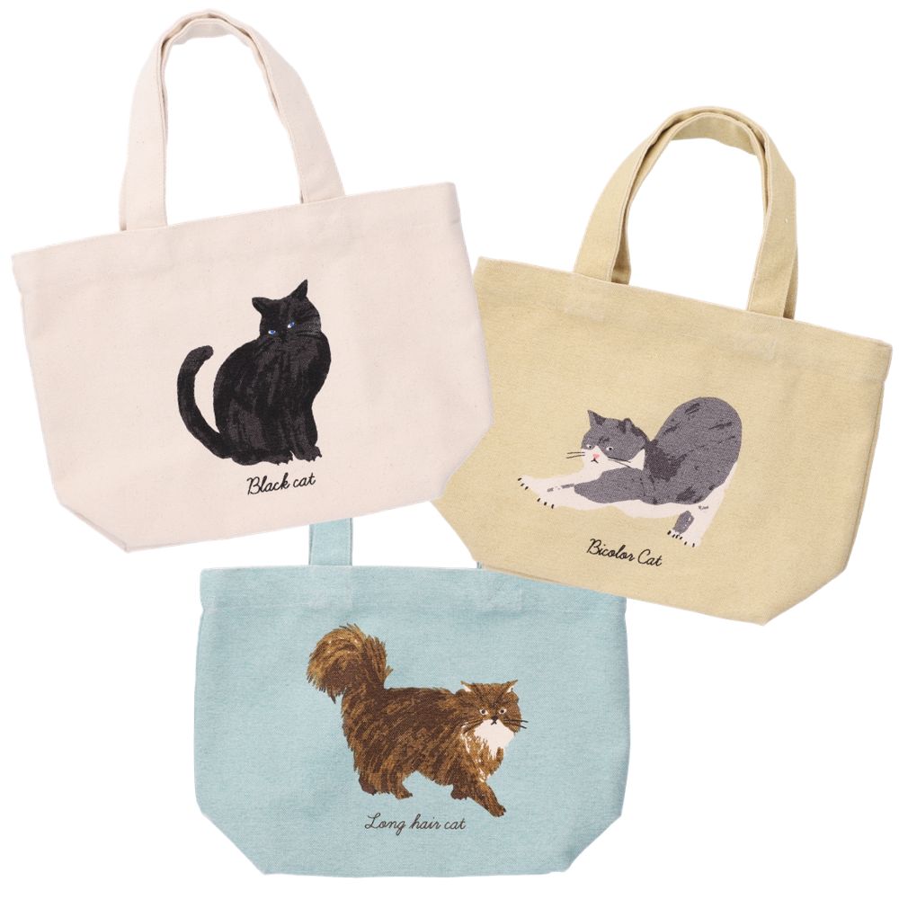 キャットマルシェ　ミニトート　(2枚入り)