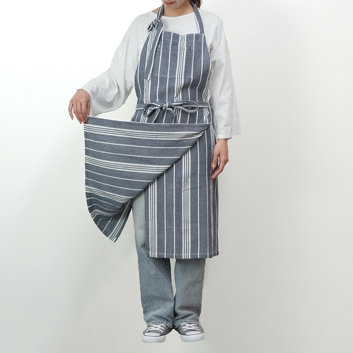 ナチュリラ　ロングエプロン